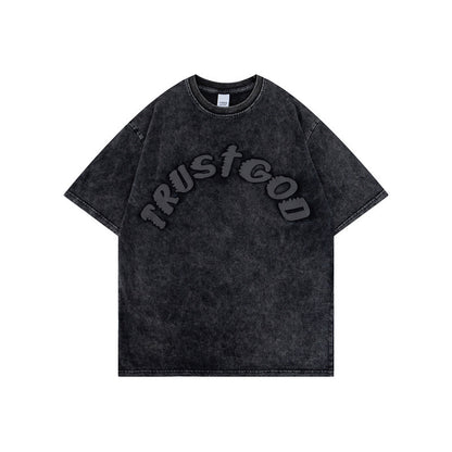 Trust God Puff-Print Tee