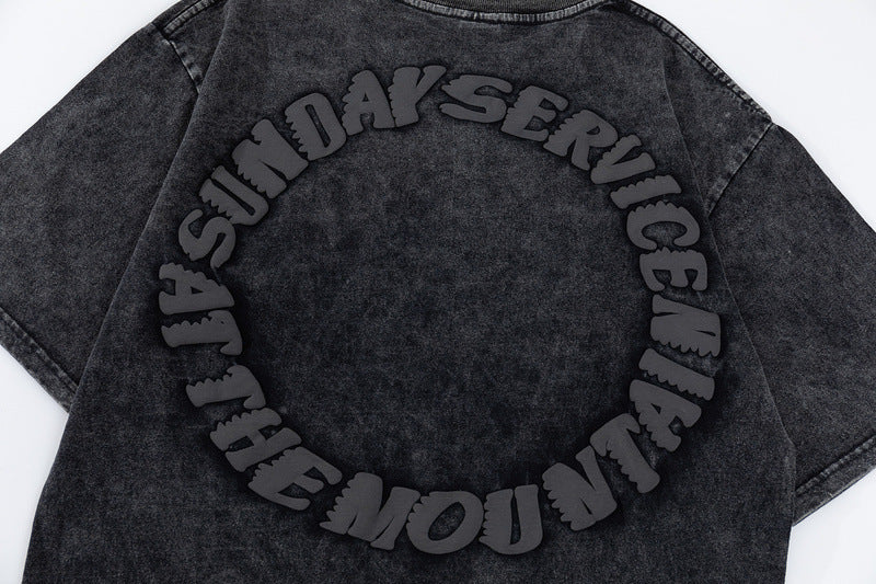 Trust God Puff-Print Tee