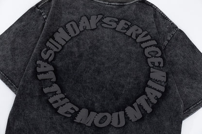 Trust God Puff-Print Tee