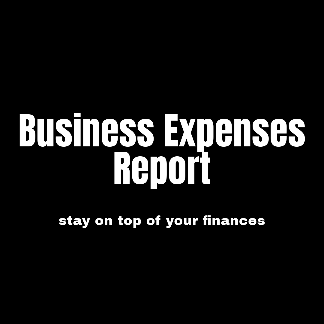 Business Expenses Report - RTS Collaborative