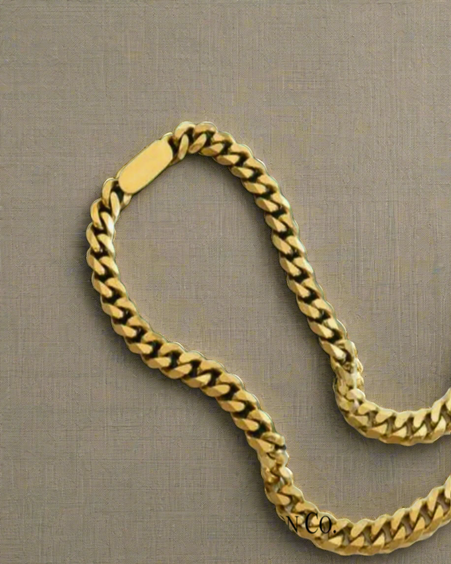 MASON CHUNKY CHAIN™ Gold Necklace - RUN THE STREETS COLLABORATIVE