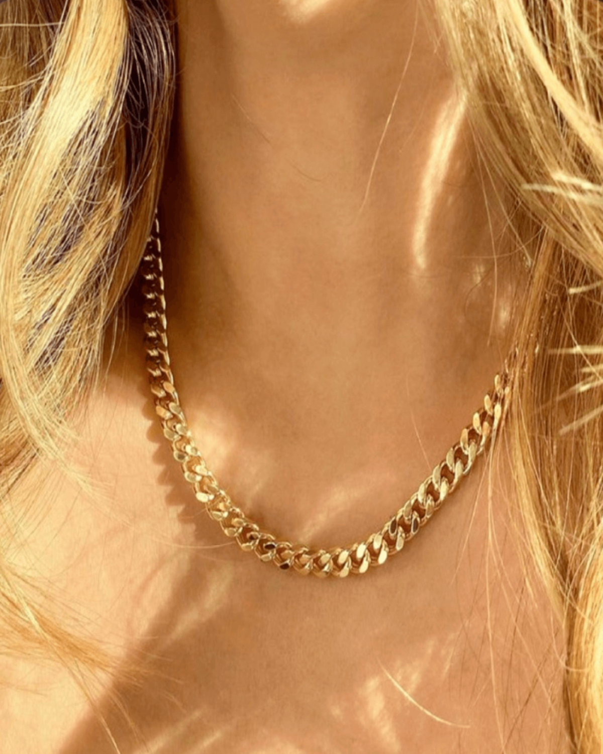 Gold Cable Chain Necklace Earrings Ring Bundle Set - RUN THE STREETS COLLABORATIVE