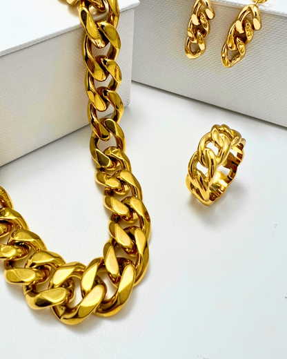 MASON CHUNKY CHAIN™ Gold Bundle Set - RUN THE STREETS COLLABORATIVE