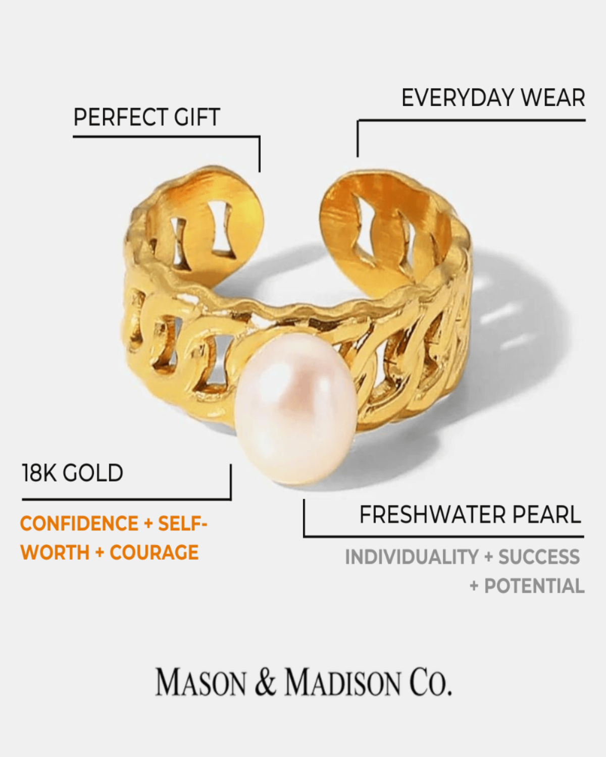 MADISON PEARL DUET™ Gold Chain Bundle Set - Elegance - RUN THE STREETS COLLABORATIVE