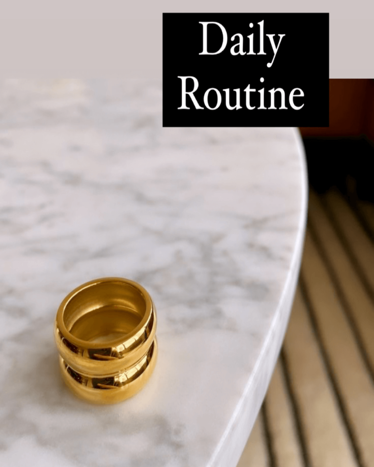 Gold Ring - RUN THE STREETS COLLABORATIVE