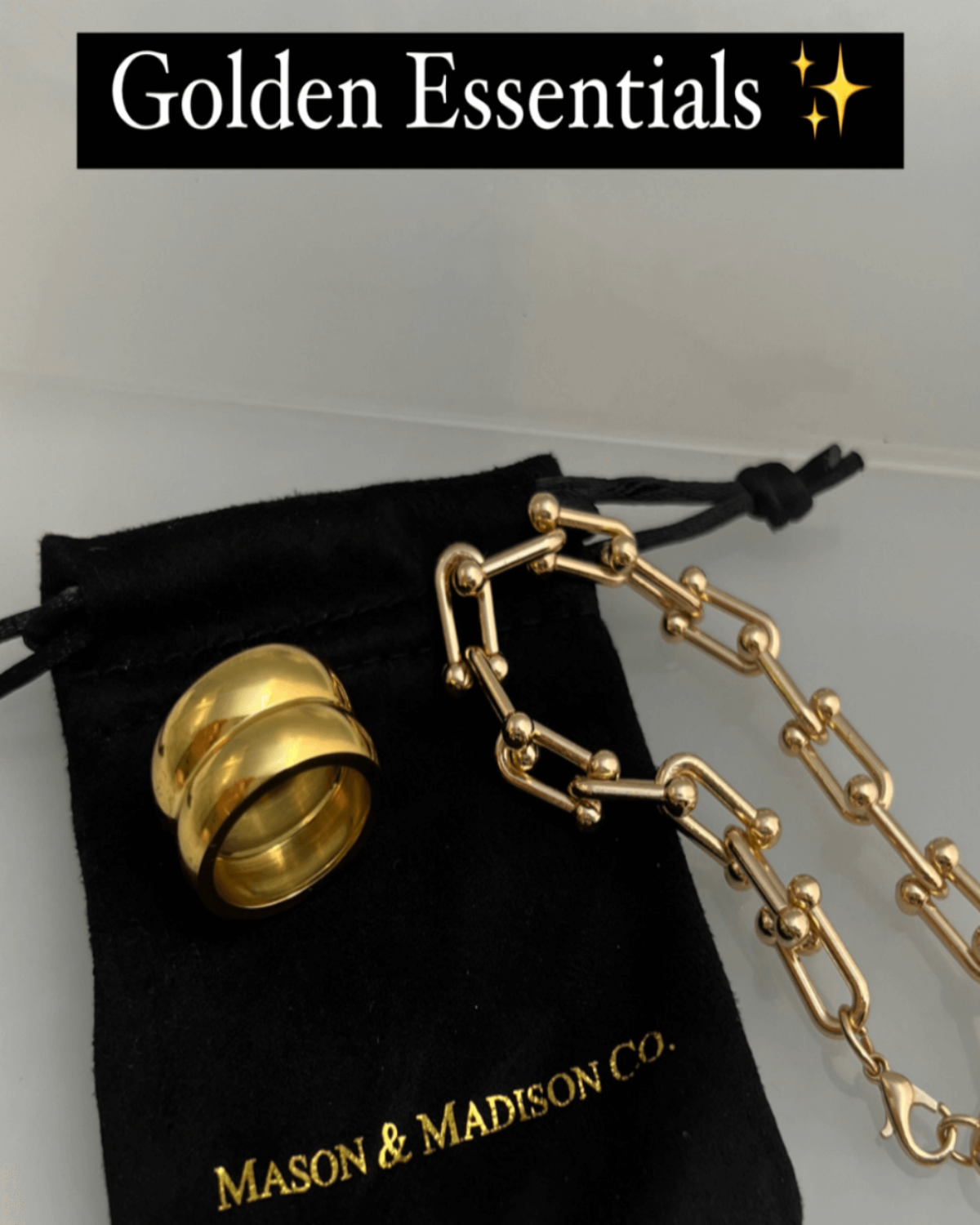 Gold Ring - RUN THE STREETS COLLABORATIVE