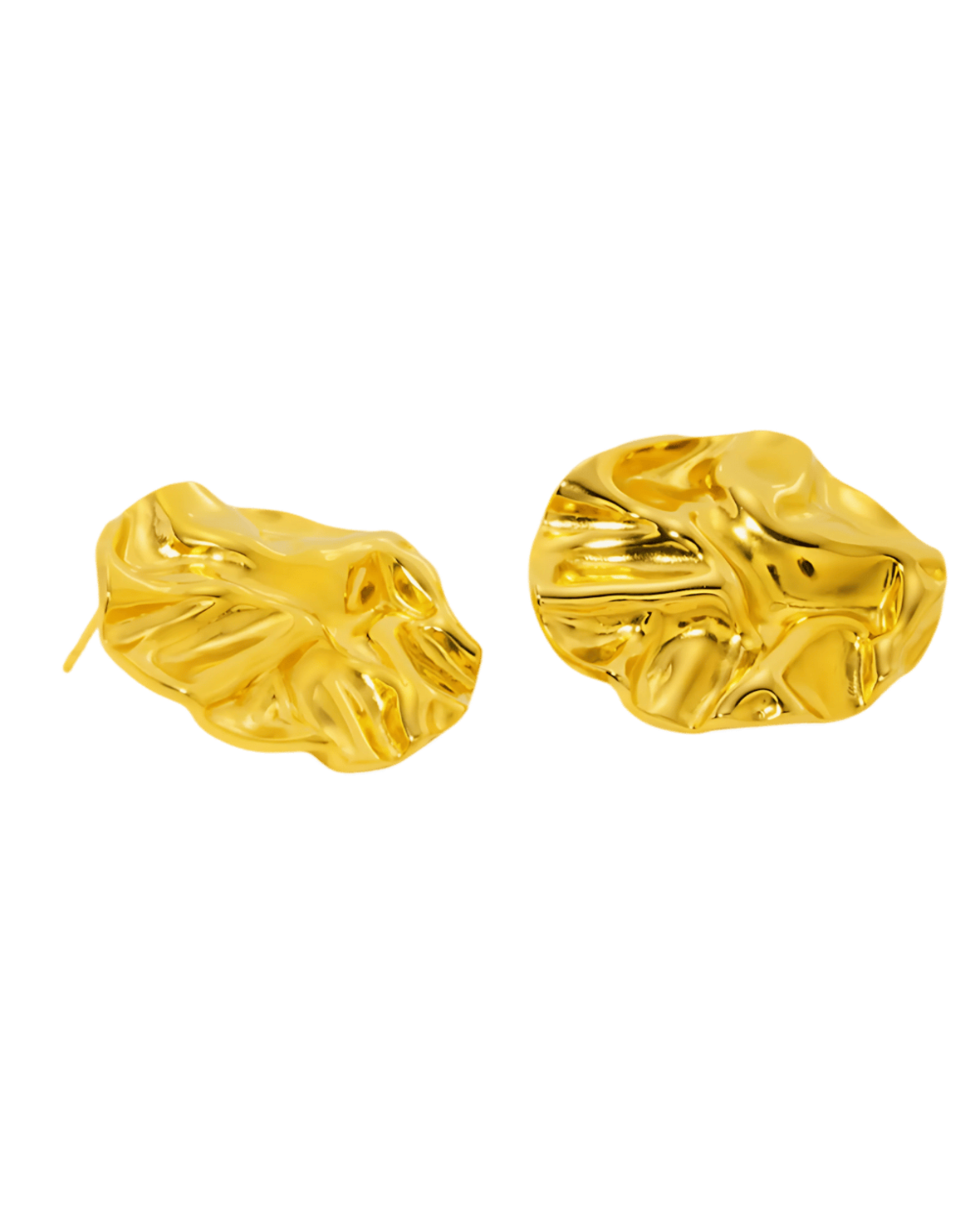 Elegant Textured Stud Earrings - RUN THE STREETS COLLABORATIVE