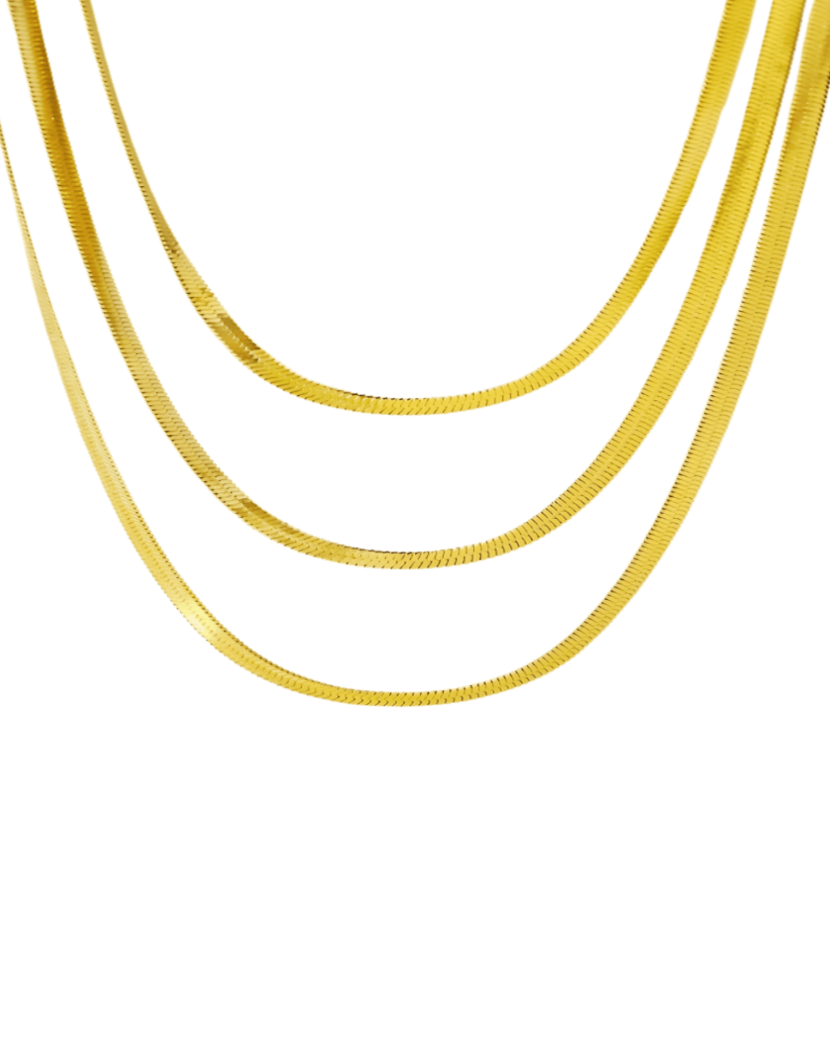 Gold Layered Chain Necklace Jewelry - RUN THE STREETS COLLABORATIVE