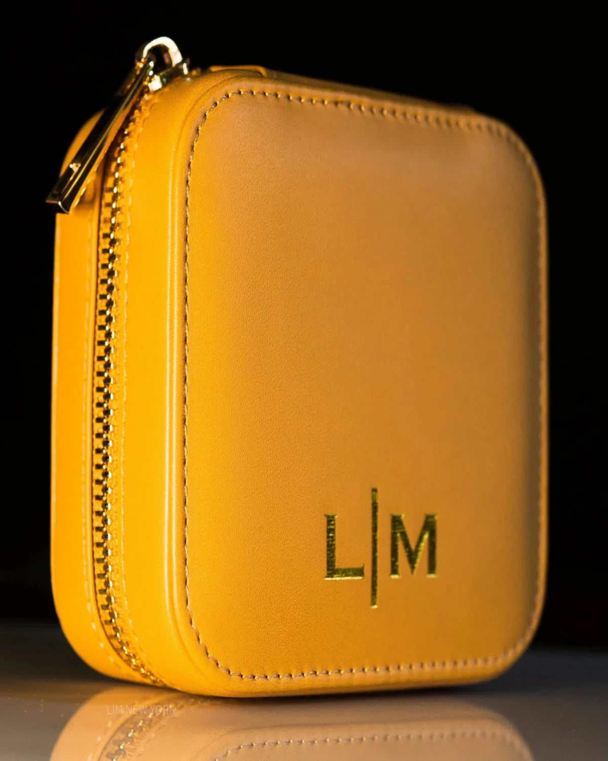 Leather Jewelry Box - Luxury Beige - RUN THE STREETS COLLABORATIVE