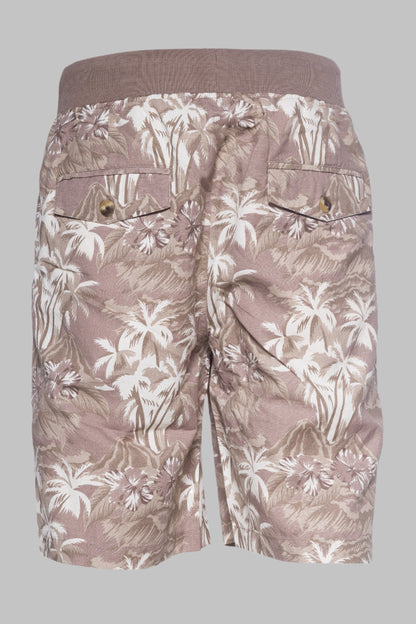 Bruno | Printed Linen Short - RUN THE STREETS COLLABORATIVE