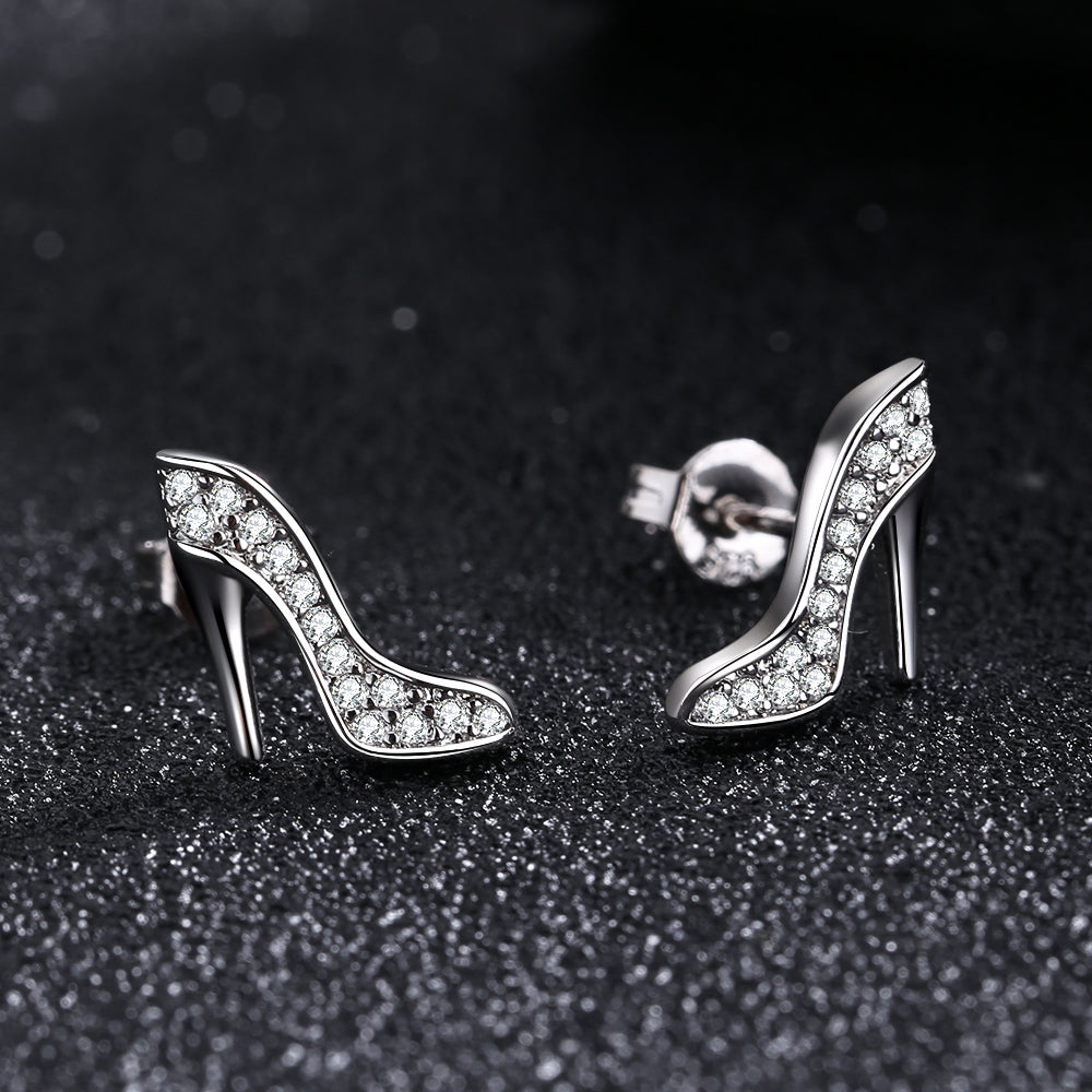 Sterling Silver Minimalist Stiletto Stud Earrings - RUN THE STREETS COLLABORATIVE
