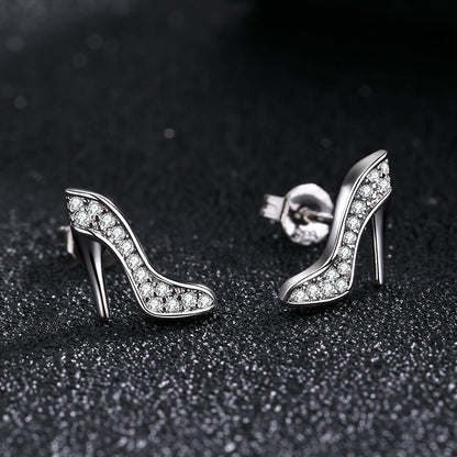 Sterling Silver Minimalist Stiletto Stud Earrings - RUN THE STREETS COLLABORATIVE