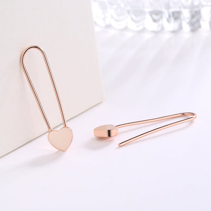 14k Rose Gold over Sterling or Sterling Silver Paper earring - RUN THE STREETS COLLABORATIVE