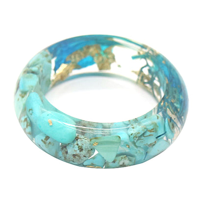 Green & Clear Floral Band - RUN THE STREETS COLLABORATIVE