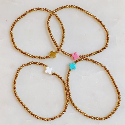 So Very Blessed Cross Bracelet - RUN THE STREETS COLLABORATIVE