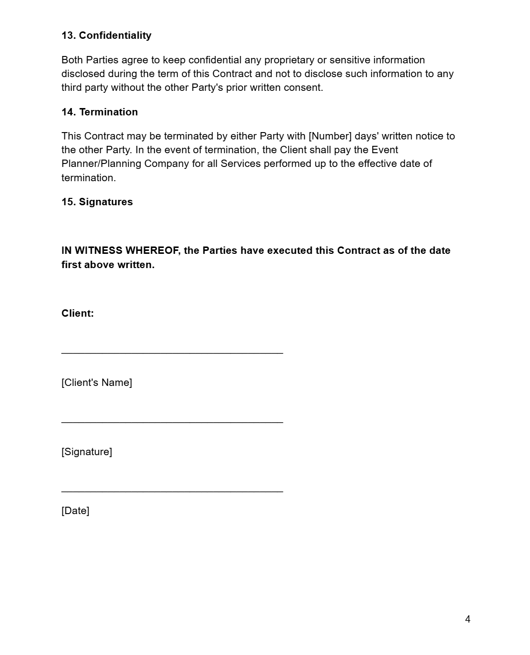 Event Planner Contract - RUN THE STREETS COLLABORATIVE