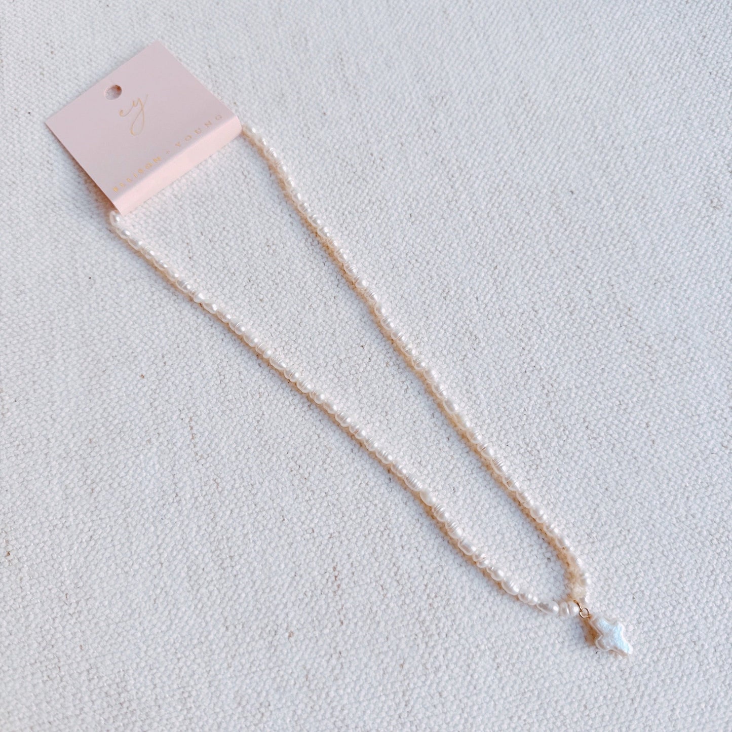 Genuine Freshwater Pearl Cross Necklace - RUN THE STREETS COLLABORATIVE