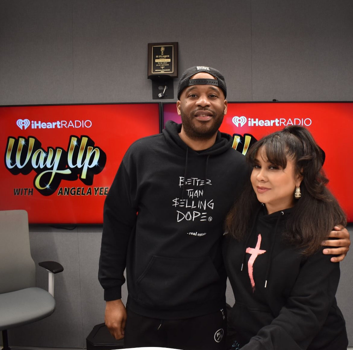 Better Than Selling Dope - Real Estate (Hoodies - RED) - RUN THE STREETS COLLABORATIVE