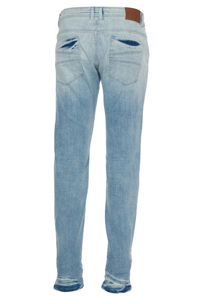 Jayden | Bleach And Fade Denim Jean - RUN THE STREETS COLLABORATIVE