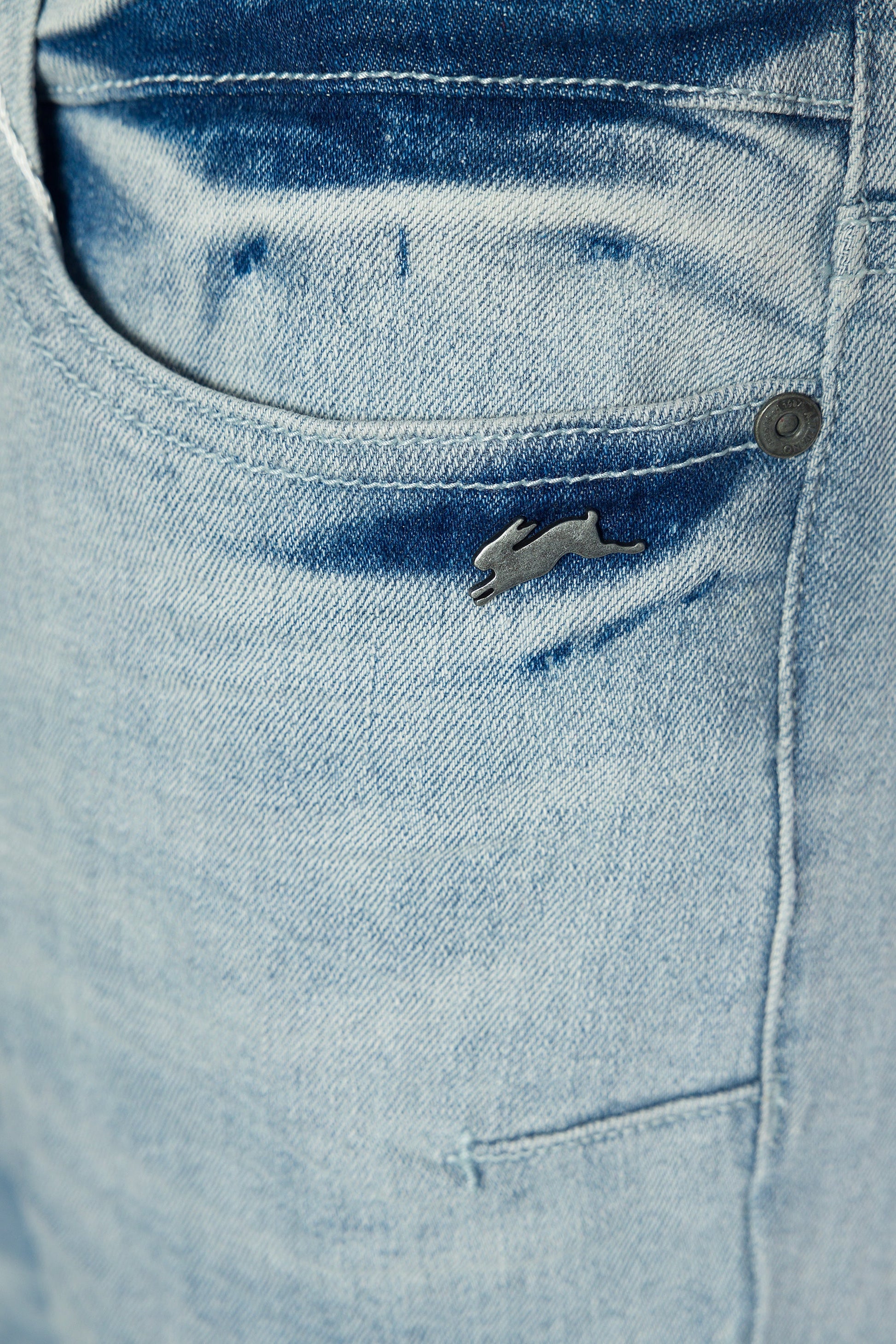 Jayden | Bleach And Fade Denim Jean - RUN THE STREETS COLLABORATIVE