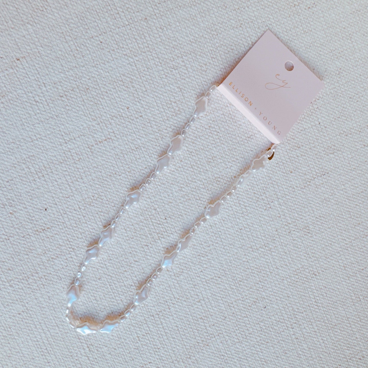 Luminous Pearl Cross Necklace - RUN THE STREETS COLLABORATIVE