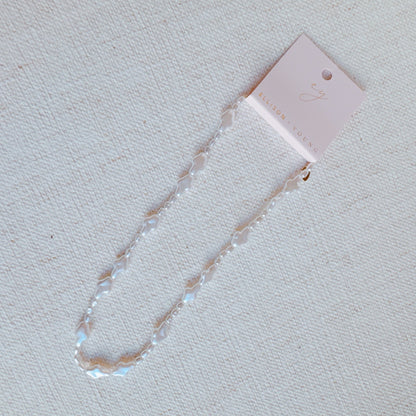Luminous Pearl Cross Necklace - RUN THE STREETS COLLABORATIVE