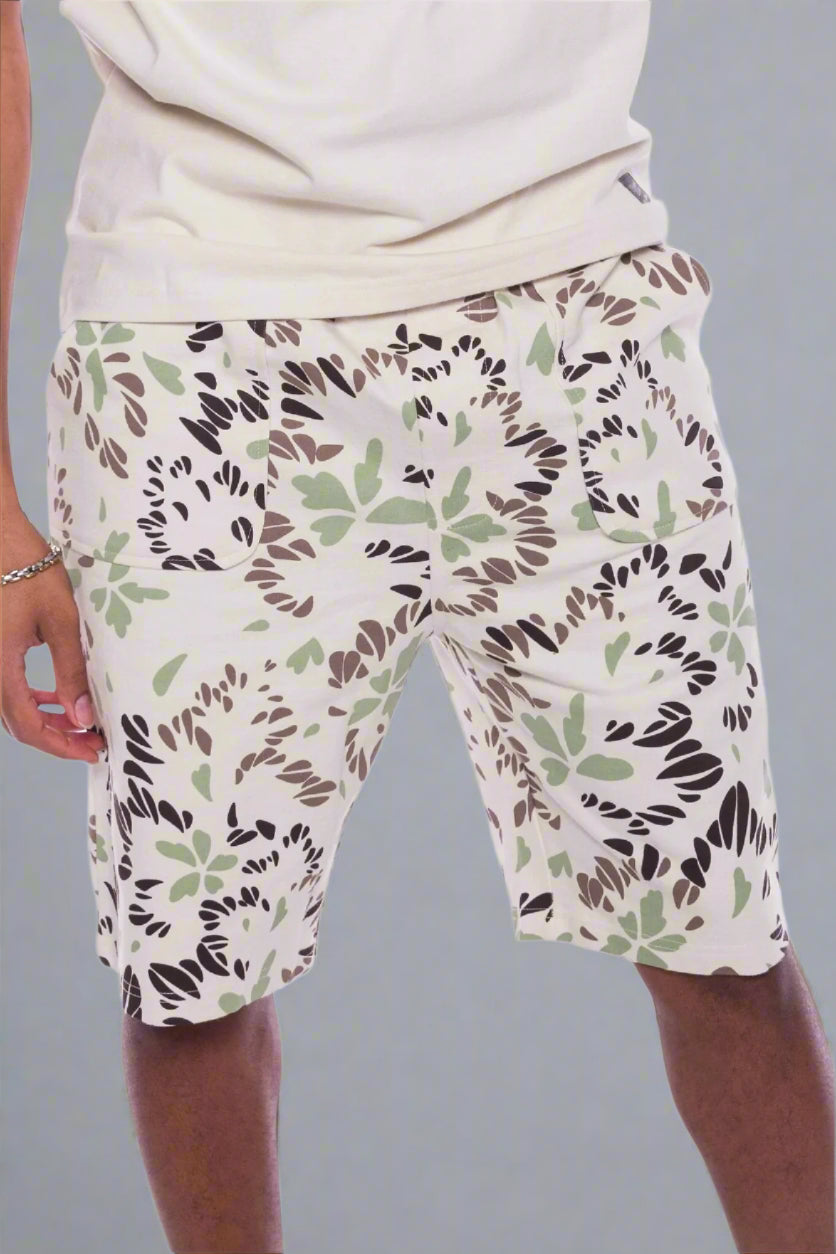 Makai | Printed French Terry Short - RUN THE STREETS COLLABORATIVE