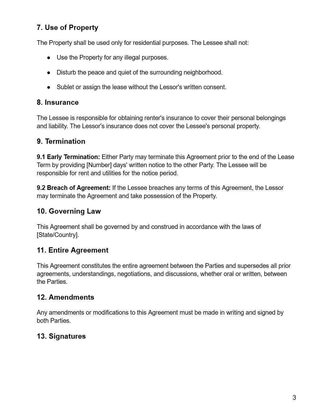 Property Lease Agreement - RUN THE STREETS COLLABORATIVE