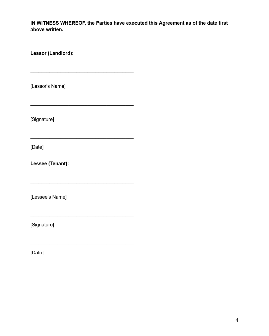 Property Lease Agreement - RUN THE STREETS COLLABORATIVE