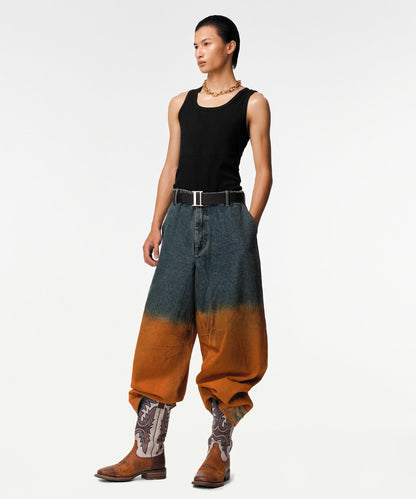 Rusted Ombre Gemyny Horseshoe Jeans - RUN THE STREETS COLLABORATIVE
