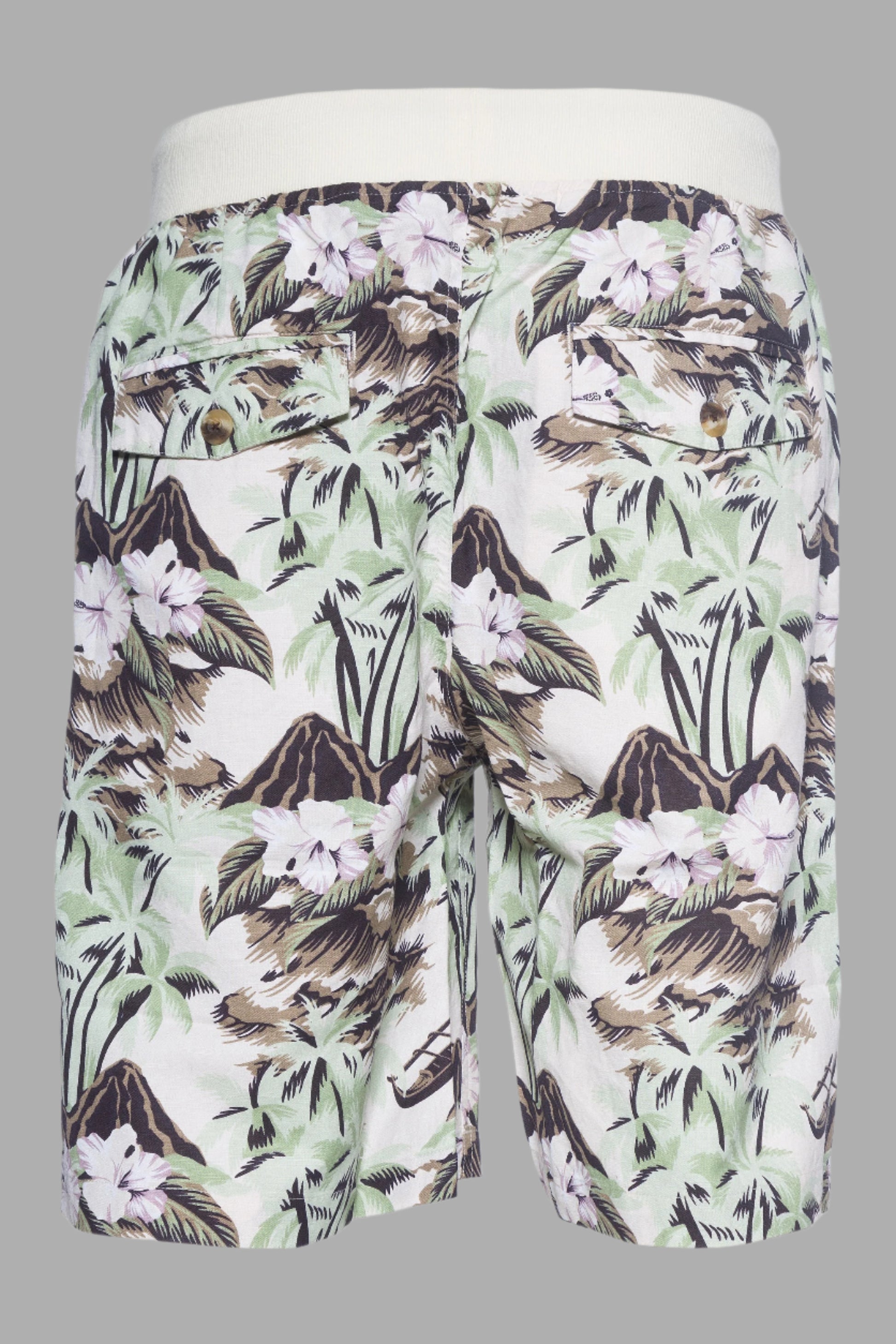 Stephan | Printed Linen Short - RUN THE STREETS COLLABORATIVE