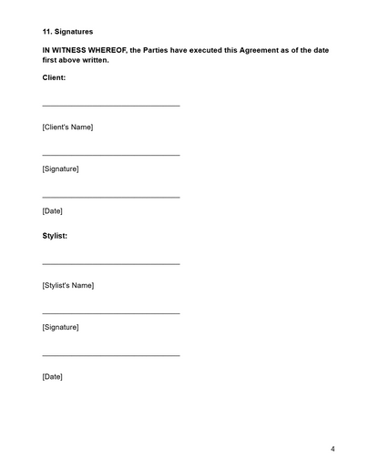 Stylist Contract - RUN THE STREETS COLLABORATIVE