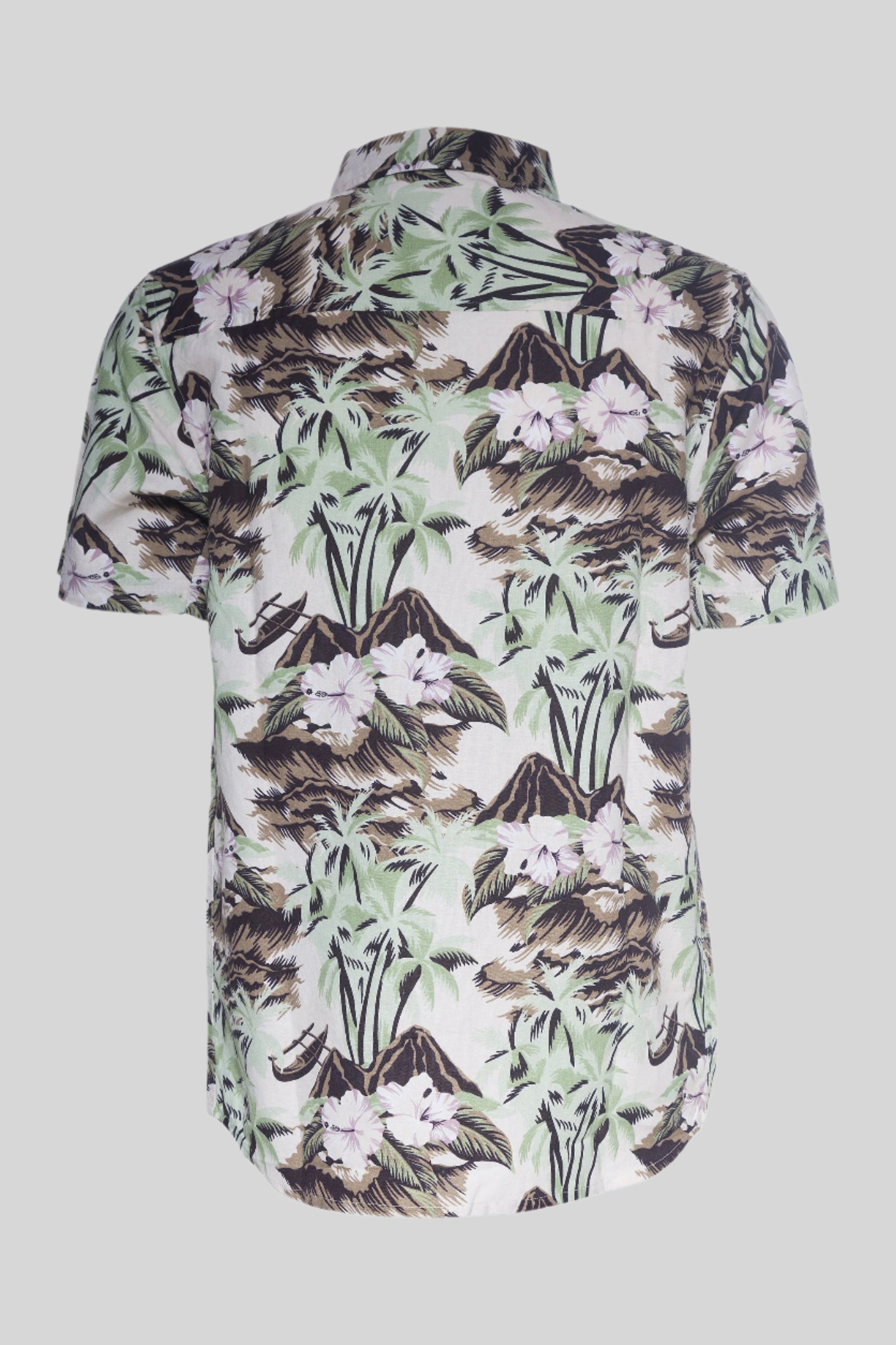 Talon | Printed Linen Shirt - RUN THE STREETS COLLABORATIVE