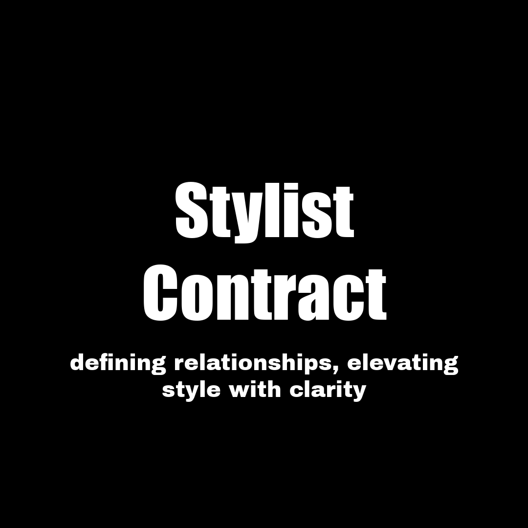 Stylist Contract - RUN THE STREETS COLLABORATIVE