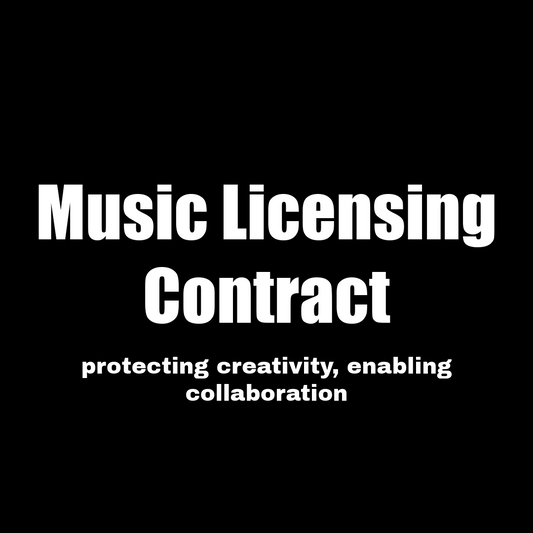 Music Licensing Contract - RUN THE STREETS COLLABORATIVE