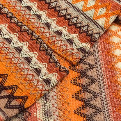 Tribal Knit Short Sleeve Shirt for Men - RUN THE STREETS COLLABORATIVE