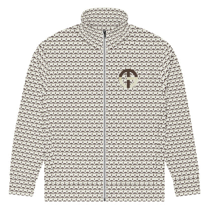 TONY G Unisex Track Jacket, featuring the TG Logo #2 Monogram Pattern - RUN THE STREETS COLLABORATIVE