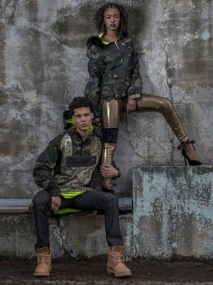 Waxed Cotton Anorak - RUN THE STREETS COLLABORATIVE