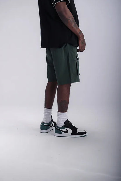 Utility Nylon Cargo Shorts - RUN THE STREETS COLLABORATIVE
