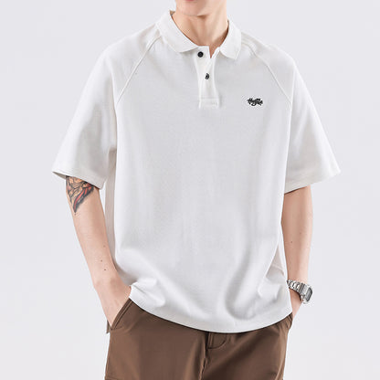 Hustle Oversized Polo Shirt
