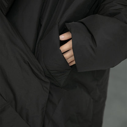Urban Shield Oversized Quilted Down Coat - RUN THE STREETS COLLABORATIVE