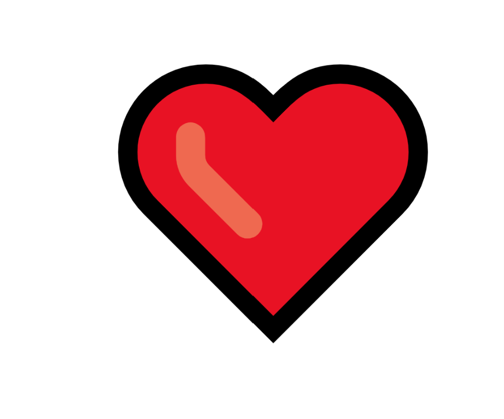 Beating Heart Animated Emoji - RUN THE STREETS COLLABORATIVE