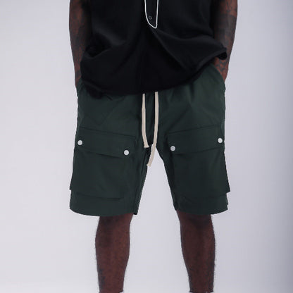 Utility Nylon Cargo Shorts - RUN THE STREETS COLLABORATIVE