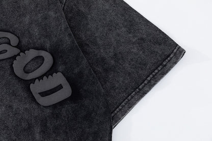 Trust God Puff-Print Tee