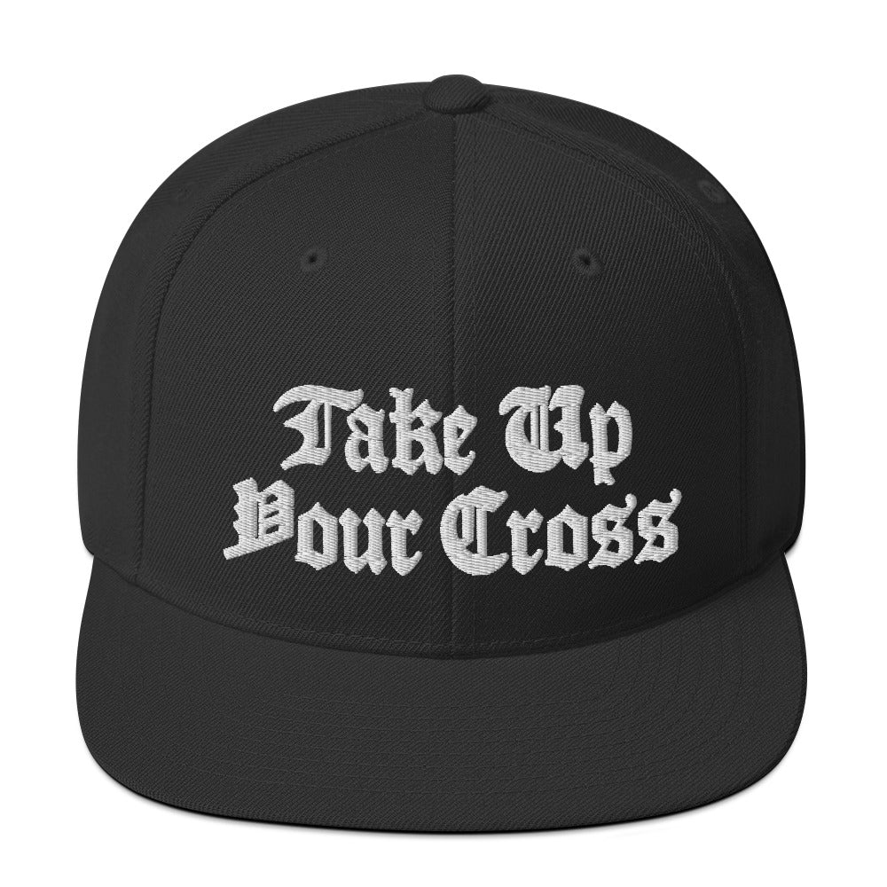 Take Up Your Cross Snapback Hat - RTS Collaborative