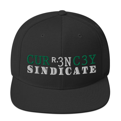 Currency Type Snapback Hat - RTS Collaborative