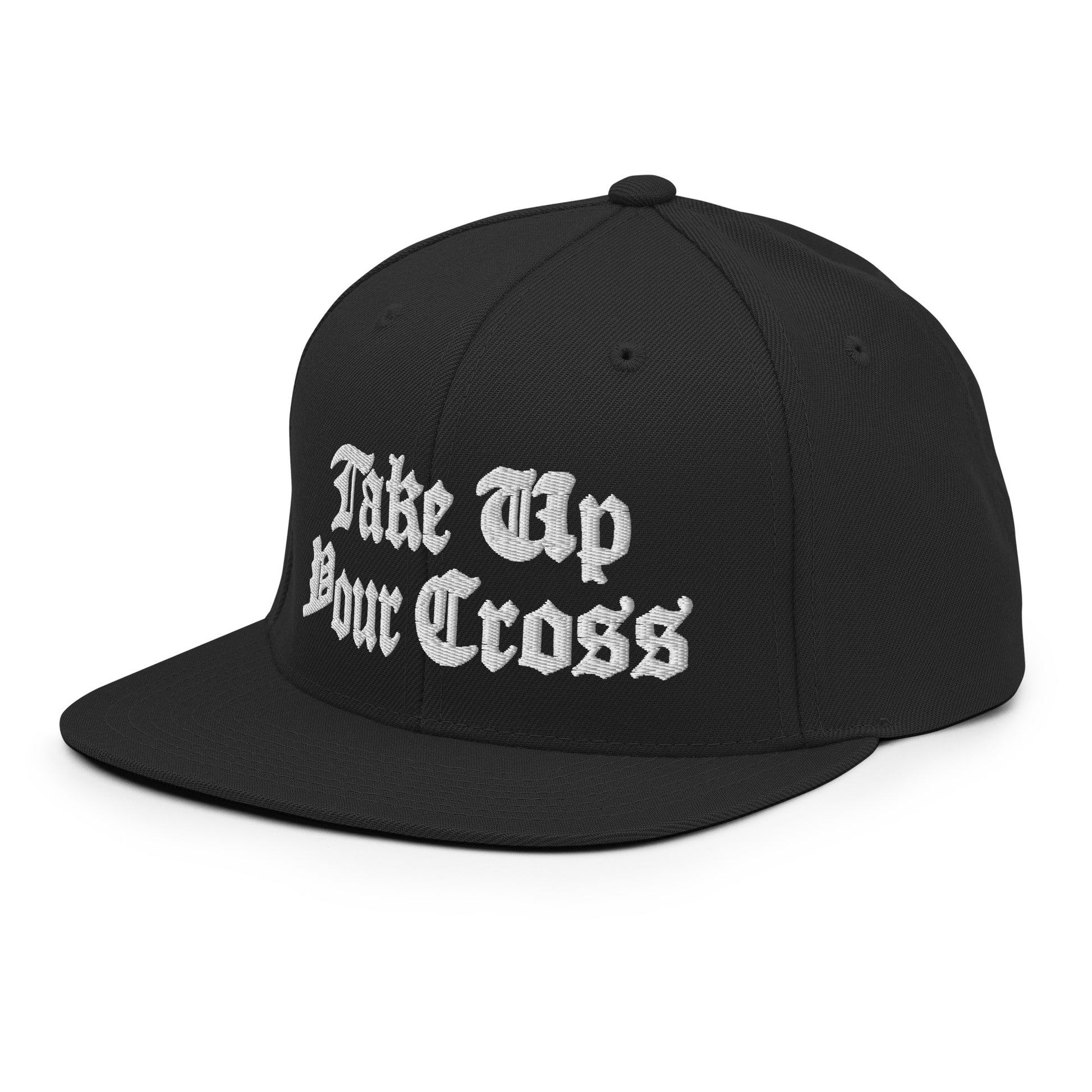 Take Up Your Cross Snapback Hat - RTS Collaborative