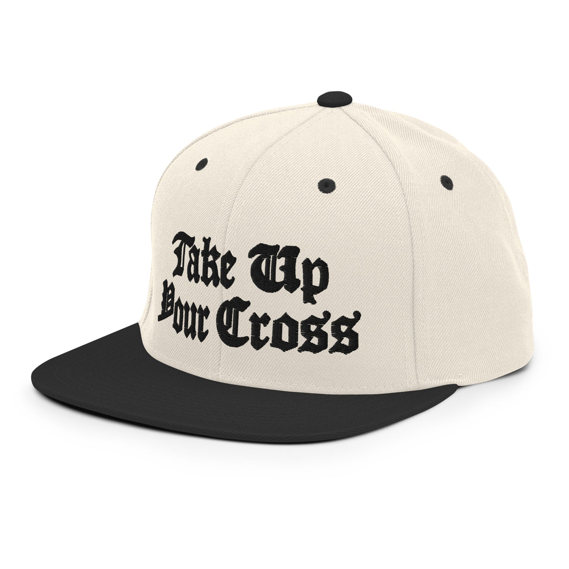 Take Up Your Cross Snapback Hat - RTS Collaborative