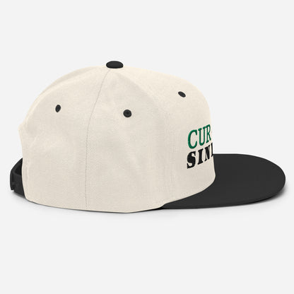 Currency Type Snapback Hat - RTS Collaborative