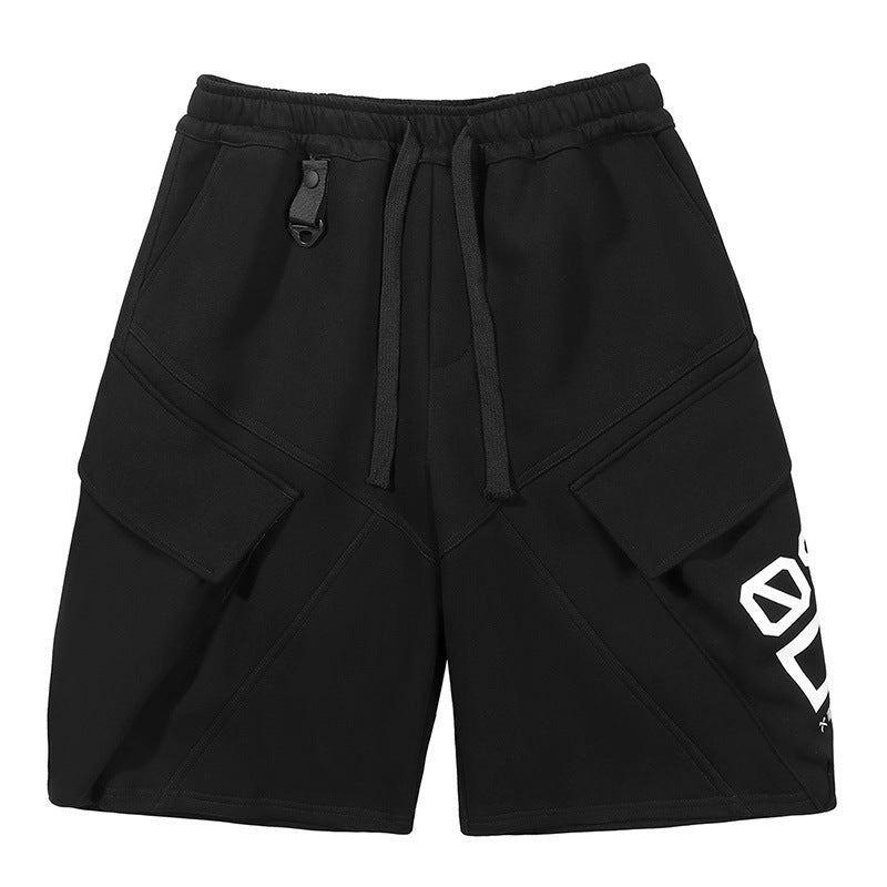 Spliced Dynasty Pocket Shorts - RUN THE STREETS COLLABORATIVE